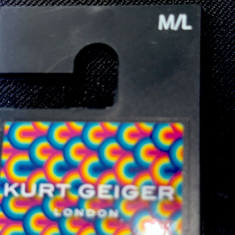 New Kurt Geiger London 2.55" Elastic Eagle Waist Belt - Picture 9 of 9
